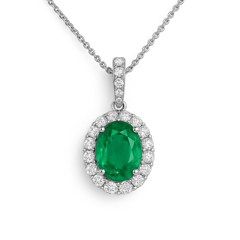IMPERARI LUCENTE – EMERALD PENDANT