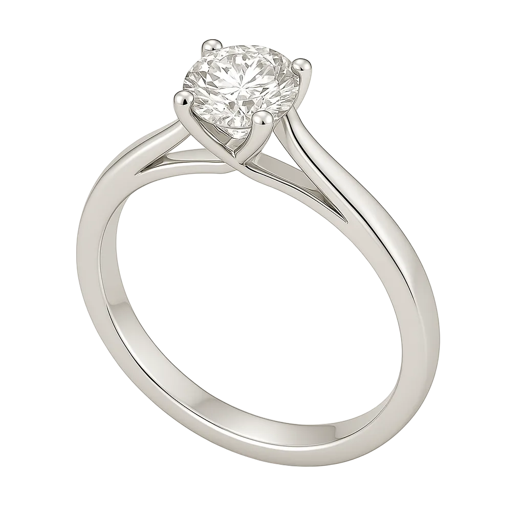 IMPERARI ENGAGEMENT RING – DIAMOND WHITE GOLD